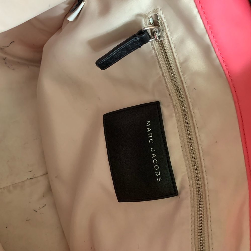 Marc Jacobs Hot Pink Nylon Love Tote Bag - Picture 6 of 10